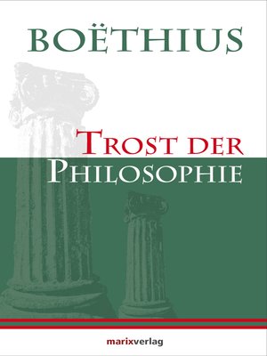 cover image of Trost der Philosophie